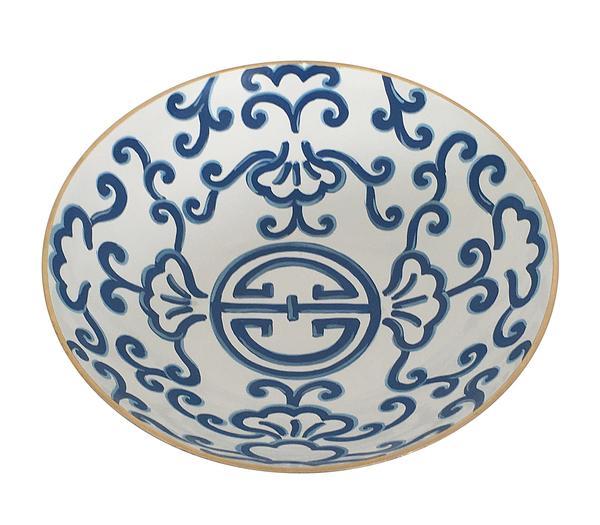 Blue Sultan Bowl, Large