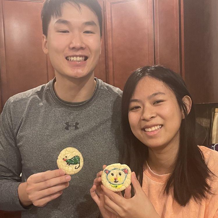 First christmas together (twitch and yuumi cookies)