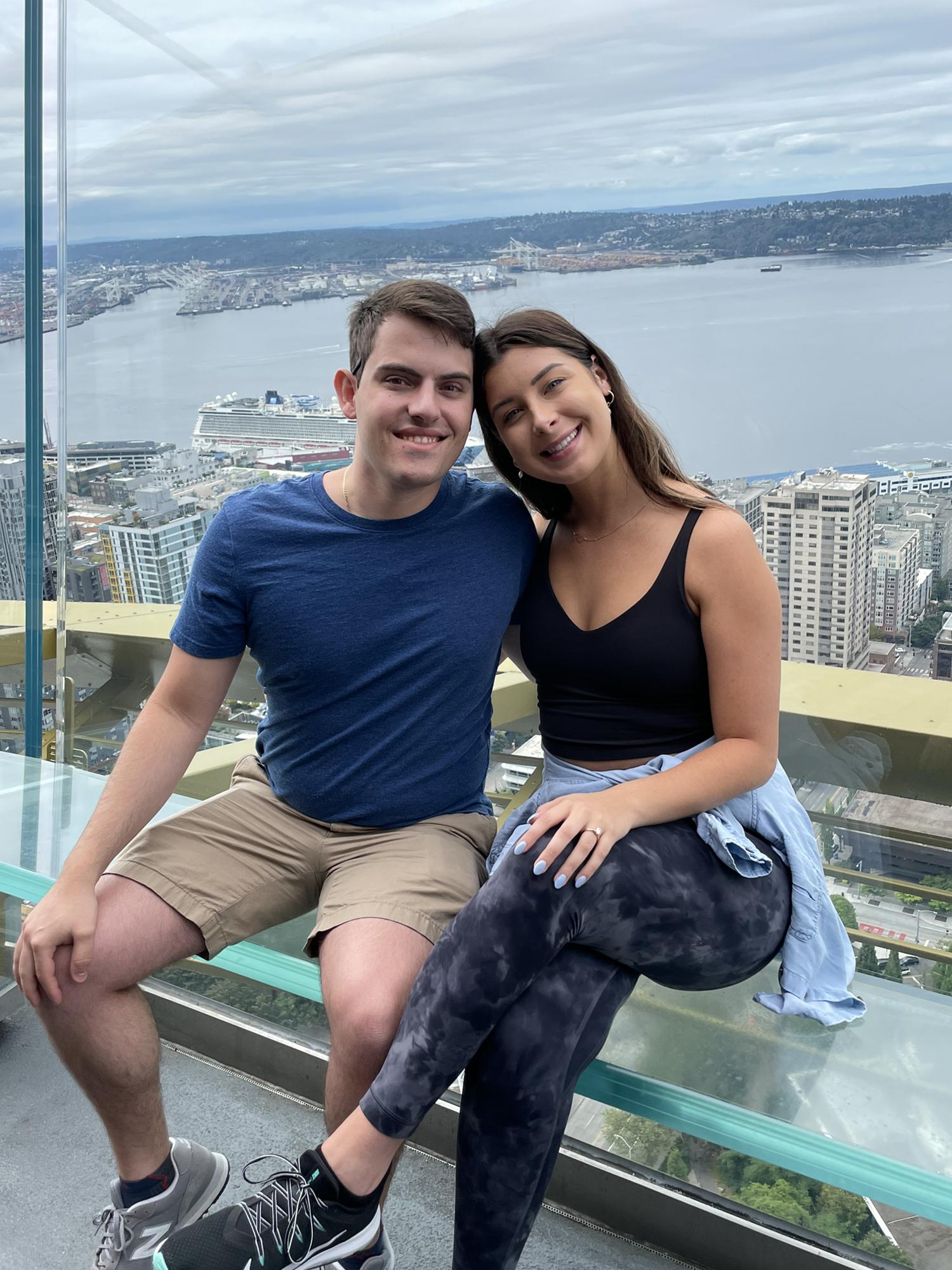 At the top of the Space Needle.