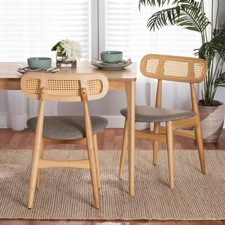 Tarana Mid-Century Modern Dining Chair, Set of 2