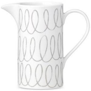 kate spade new york Charlotte Street Grey Pitcher