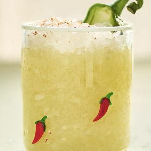 Icon Juice Glass (Color: Chili)