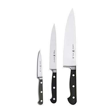 J.A Henckels International 31425-000 Classic Starter Knife Set, 3-Piece, Black/Stainless Steel
