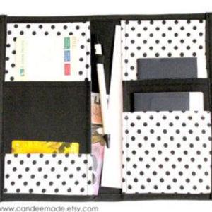 Lovely Leopard Print Travel Wallet - Holds Documents, Passport, Boarding Pass, Money, Cards and More!