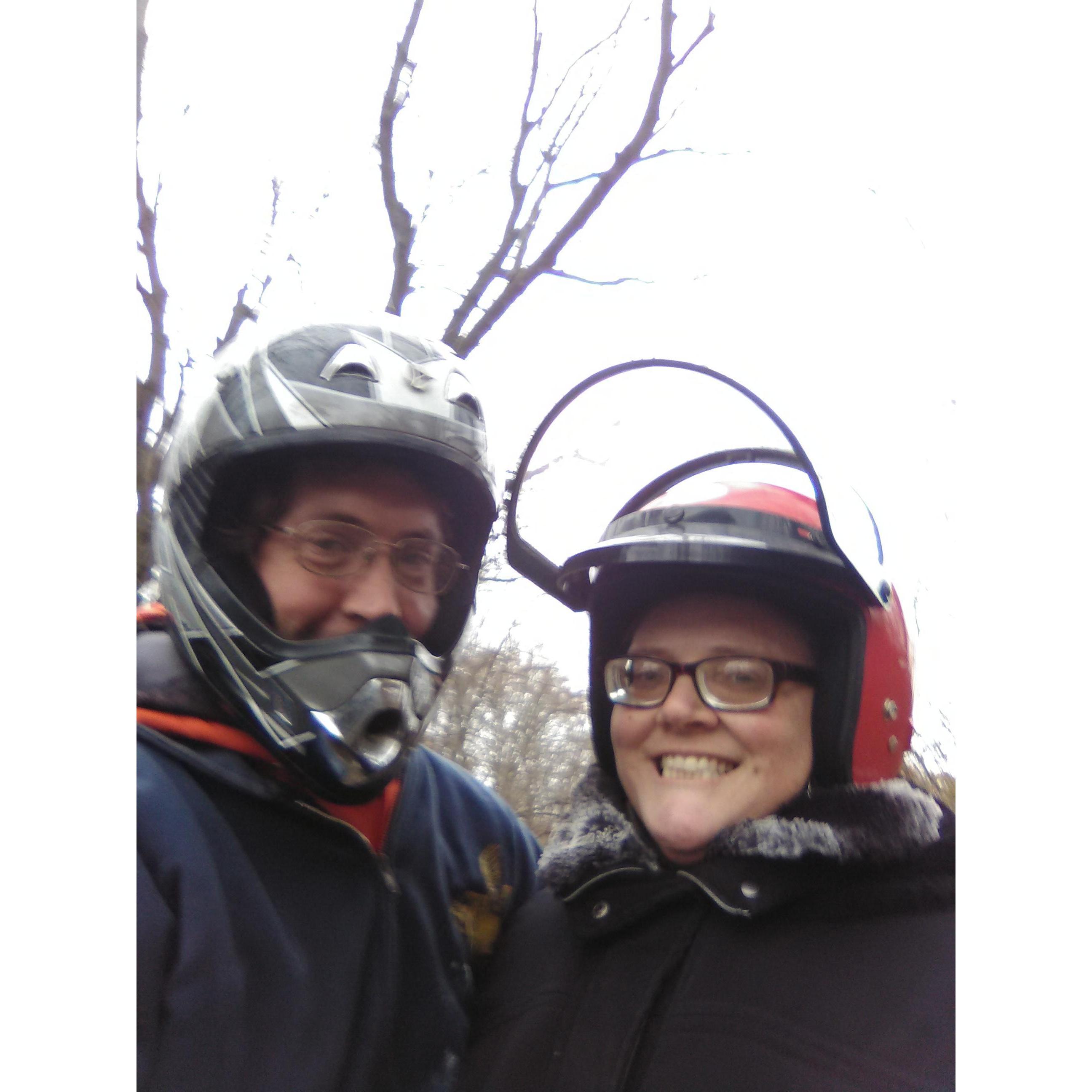 Trail riding
