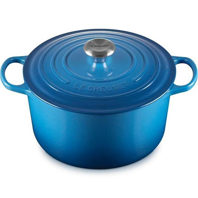 Le Creuset Enameled Cast Iron Signature Deep Round Oven, 6.5 qt., Marseille