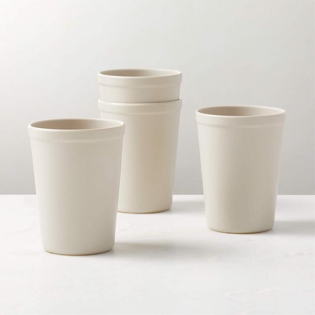 Sojourn Oat Melamine Tumblers Set of 4