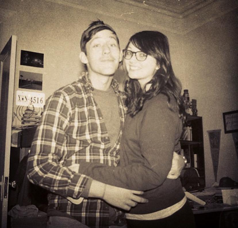 First photo ever of us together! (2012)