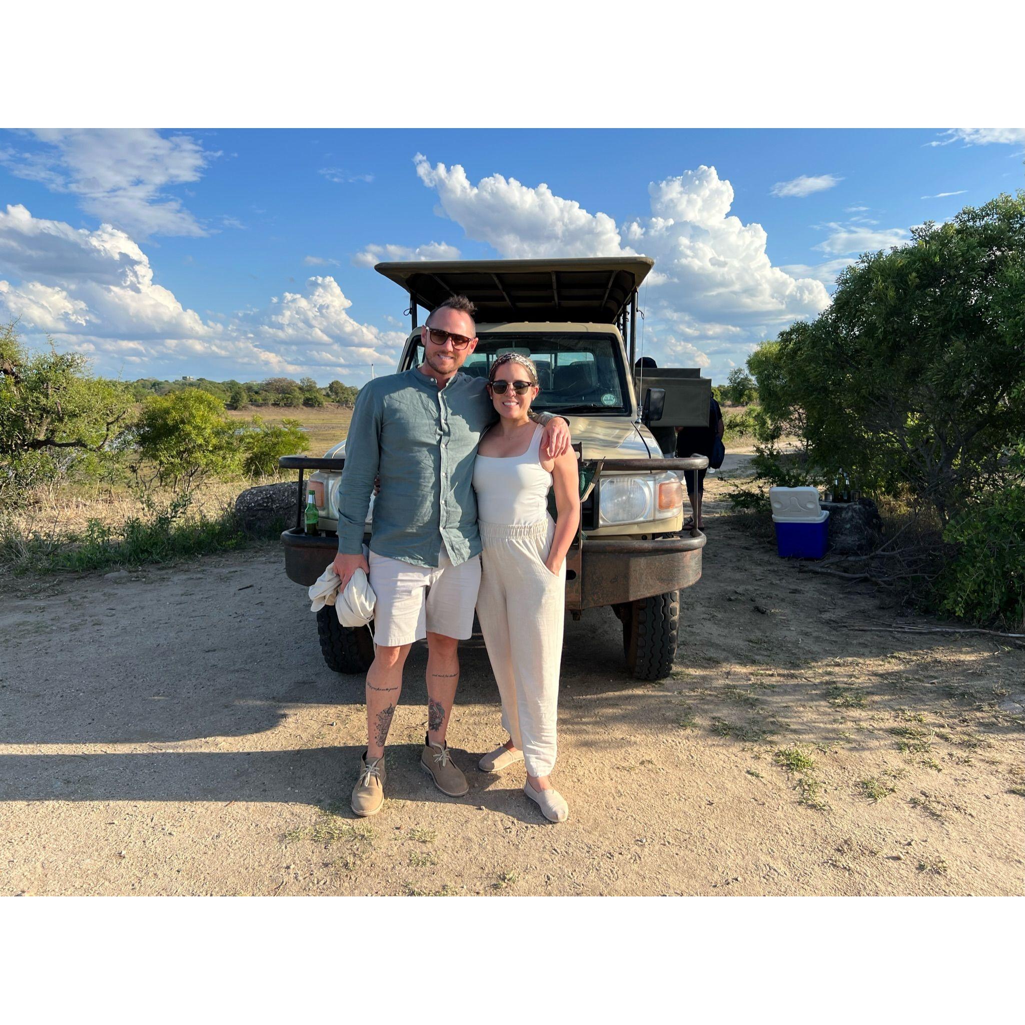 Our first safari together