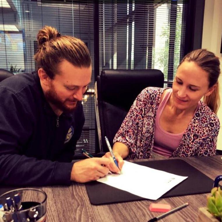 Closing on our home & 5 1/2 acres where we continue to build our dream together at An-Ki