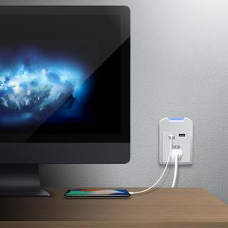 1 Outlet Dual USB Wall Tap