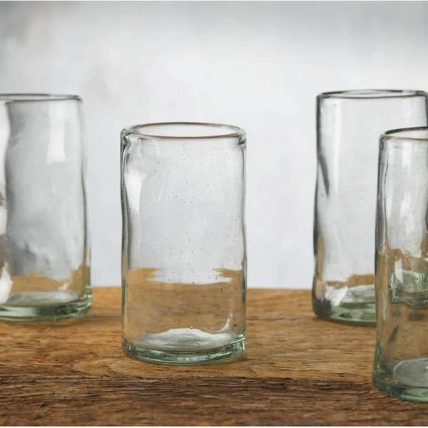 Organic Highball Glasses (Set of 4)