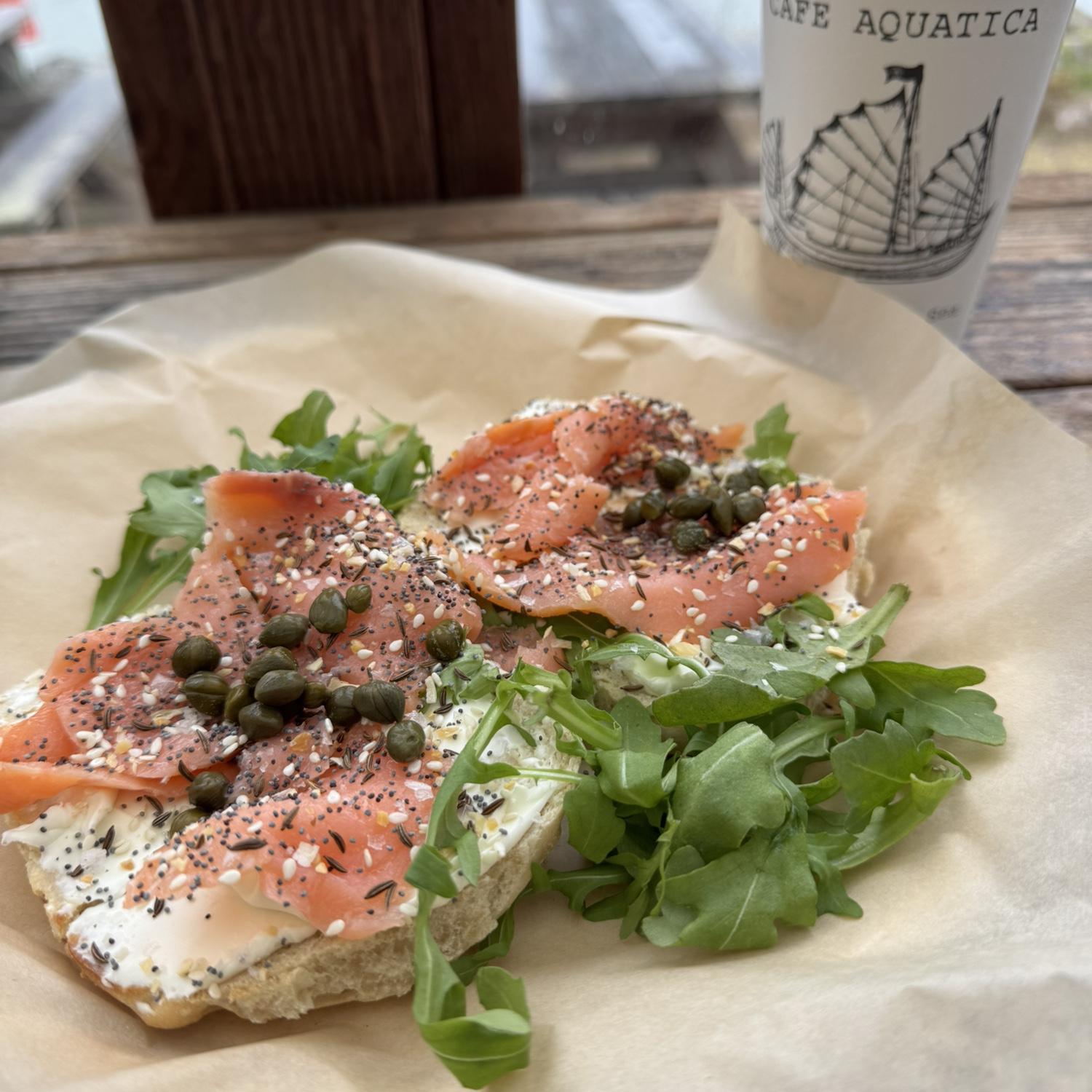 Breakfast at Cafe Aquatica