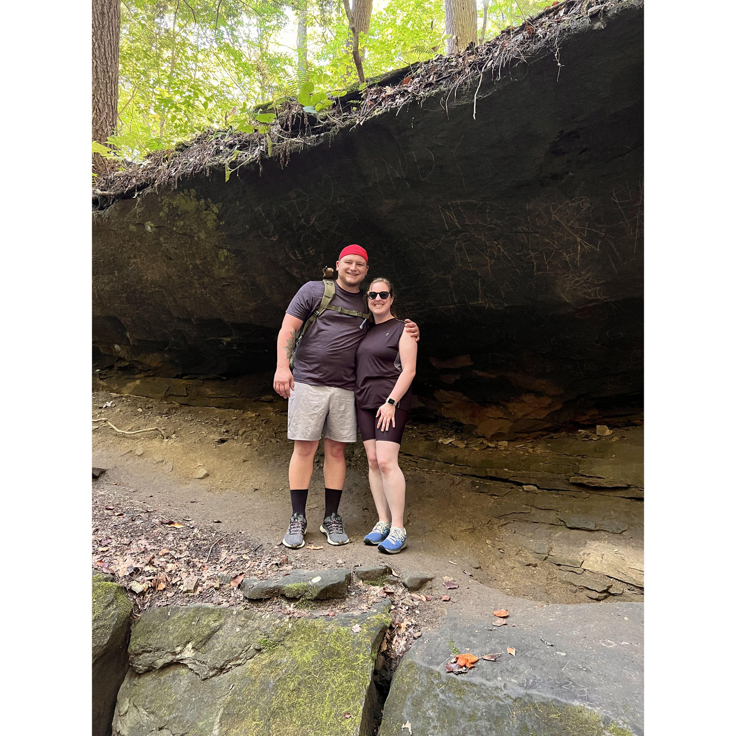 Hiking day at Turkey Run! Maleah and Isaiah love being outdoors.