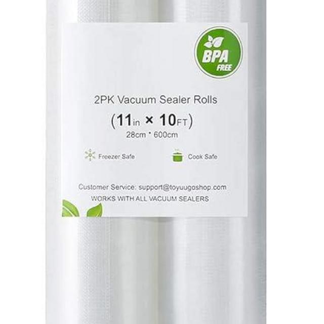 Salad Servers Vacuum Sealer Bags, 2 Rolls