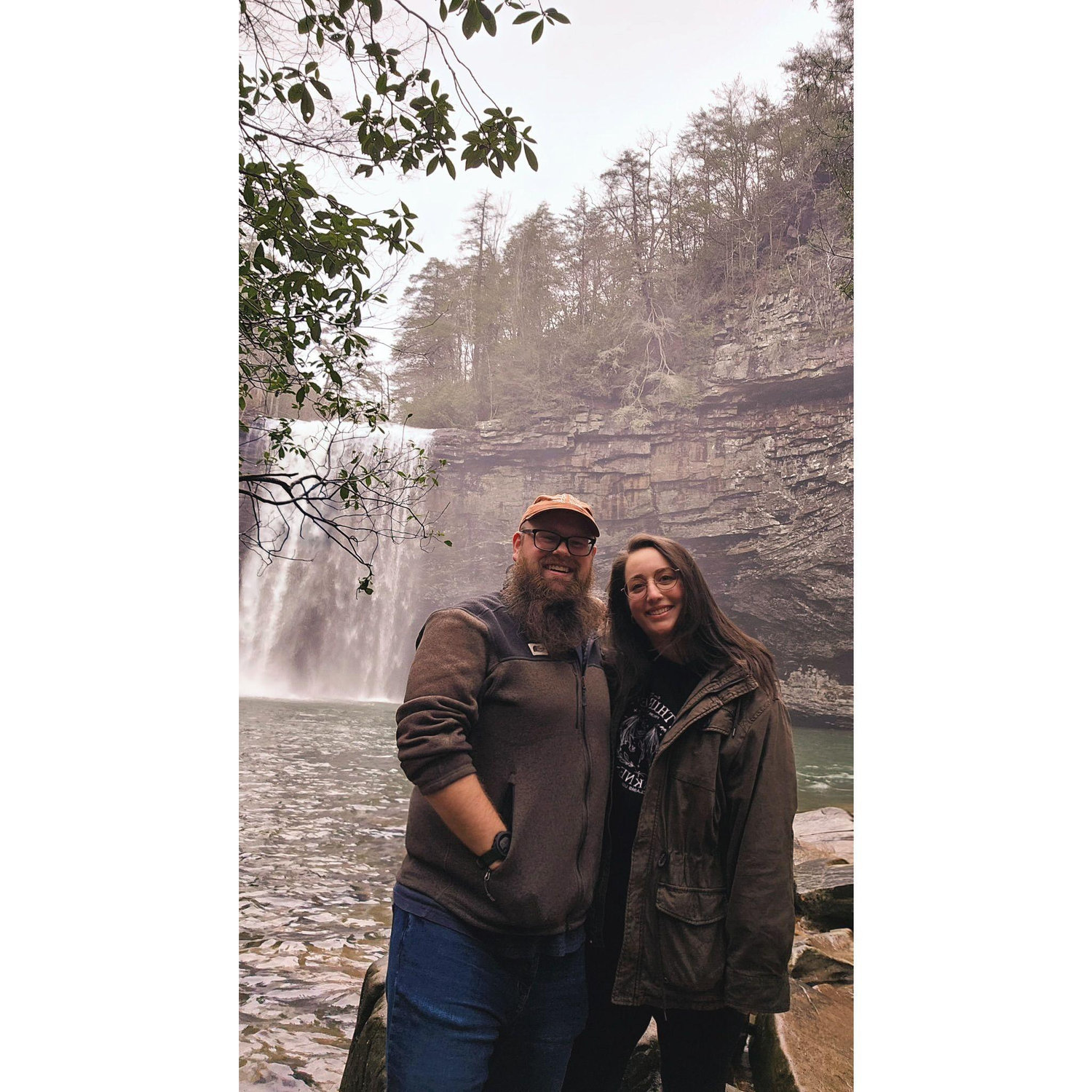 Hiking in Chattanooga.