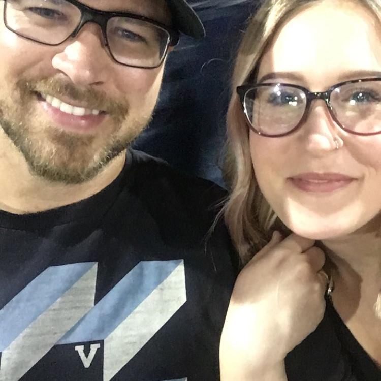 Our second date and first picture 2018