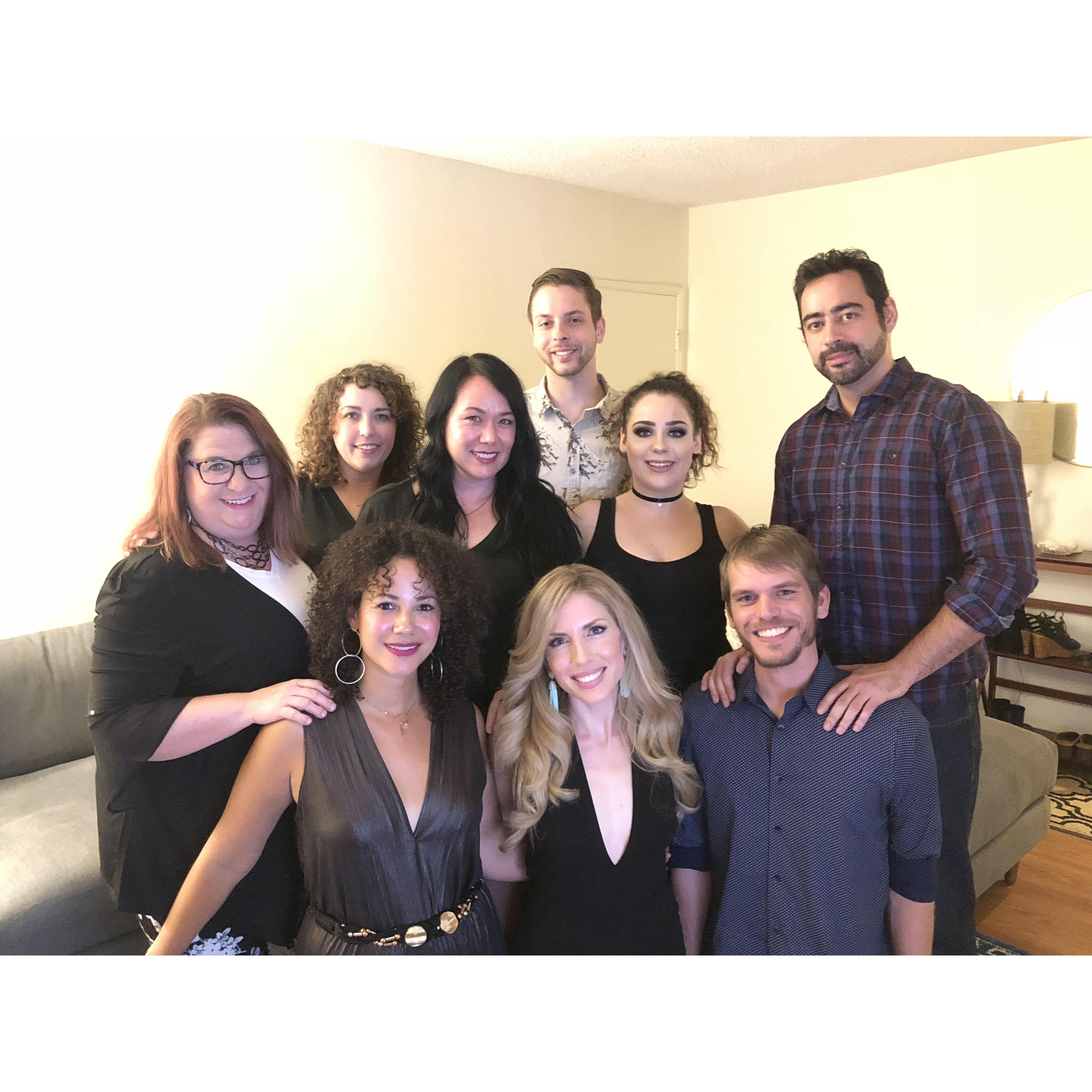 Our 'Trading Spaces' casting team wrap party, 2018