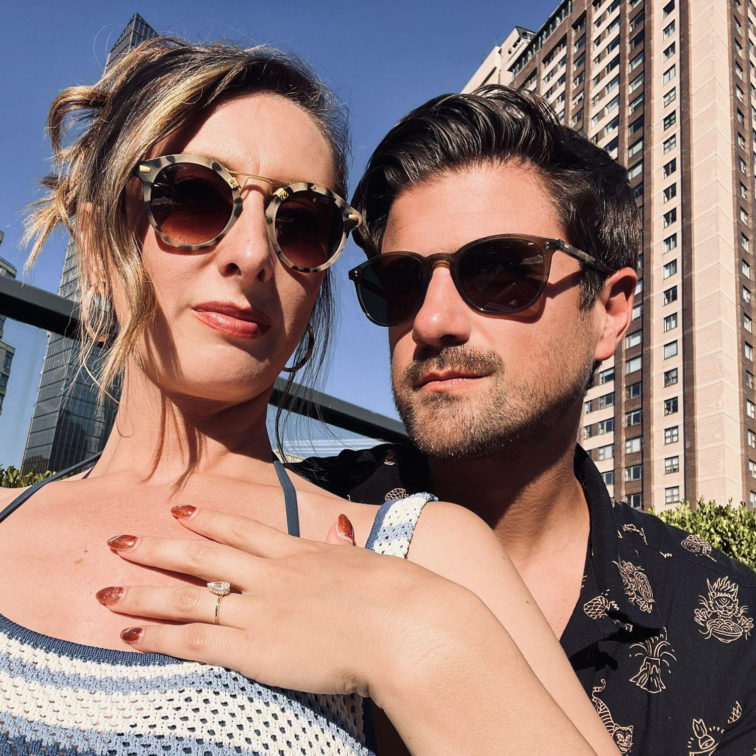 Emma, Kevin, and THE RING in New York City