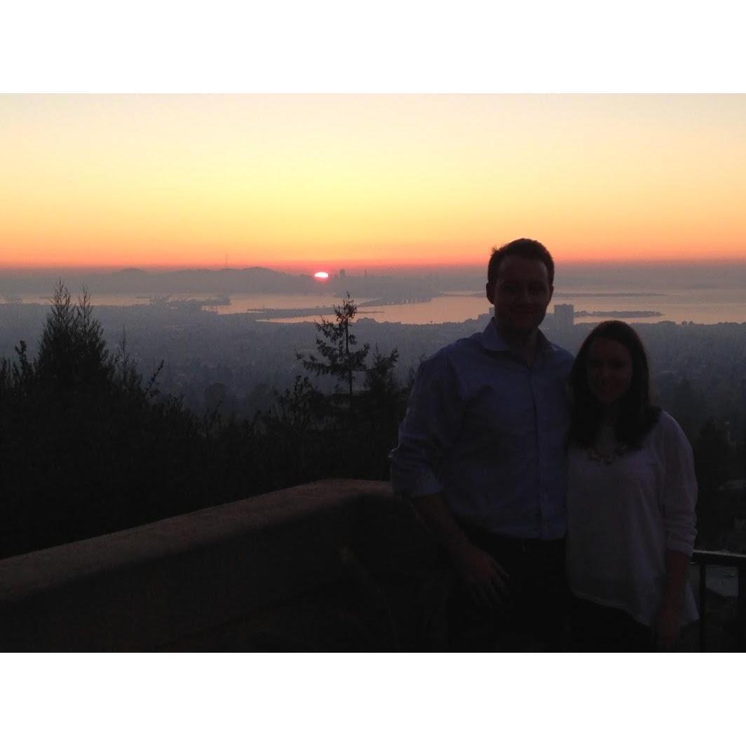 Sunset in Oakland - Thanksgiving 2016