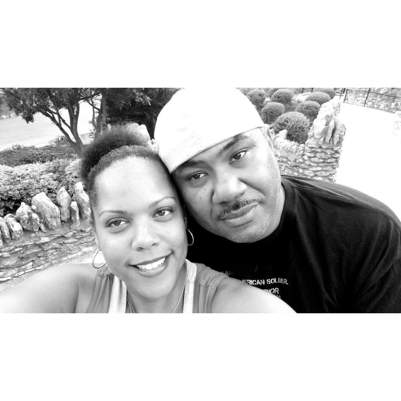 Taking a little stroll at the Japanese Tea Garden in San Antonio