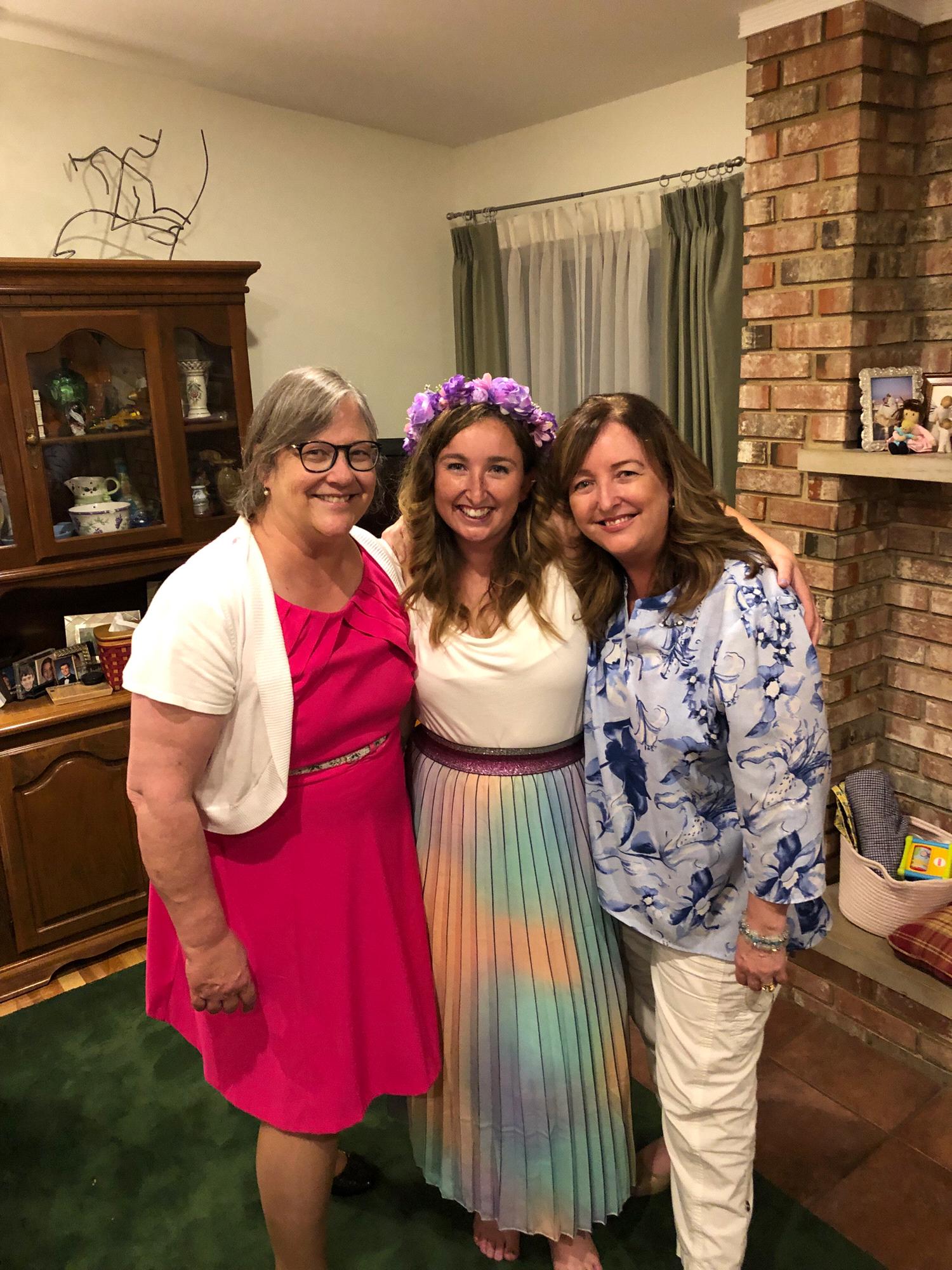 Mother of the Groom, Bride, Mother of the Bride. 7/27/2019