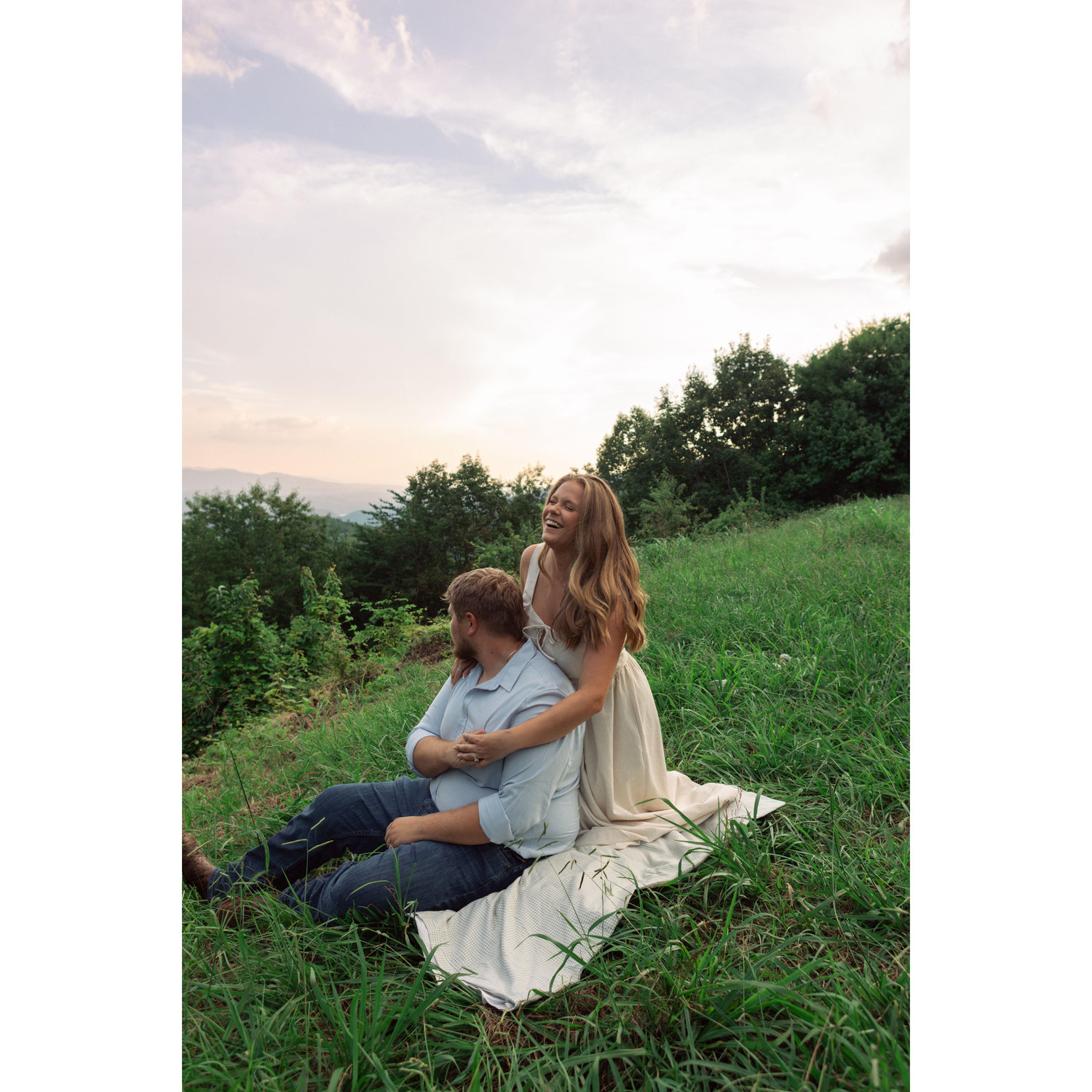 Photos from our Engagement Shoot Ethan booked at Foothills Parkway in TN
