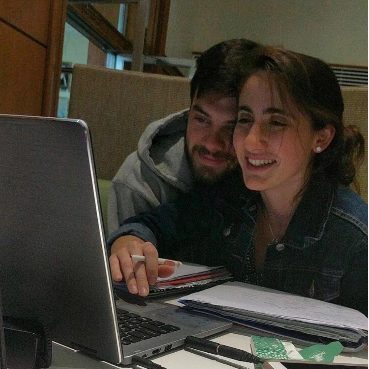 studying for orgo together in mann, 2017