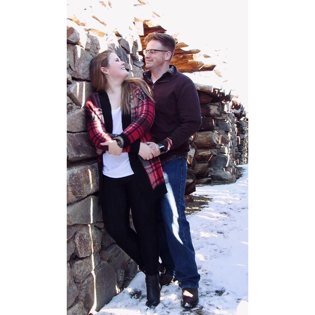 We took cute couple photos! 1/14/22