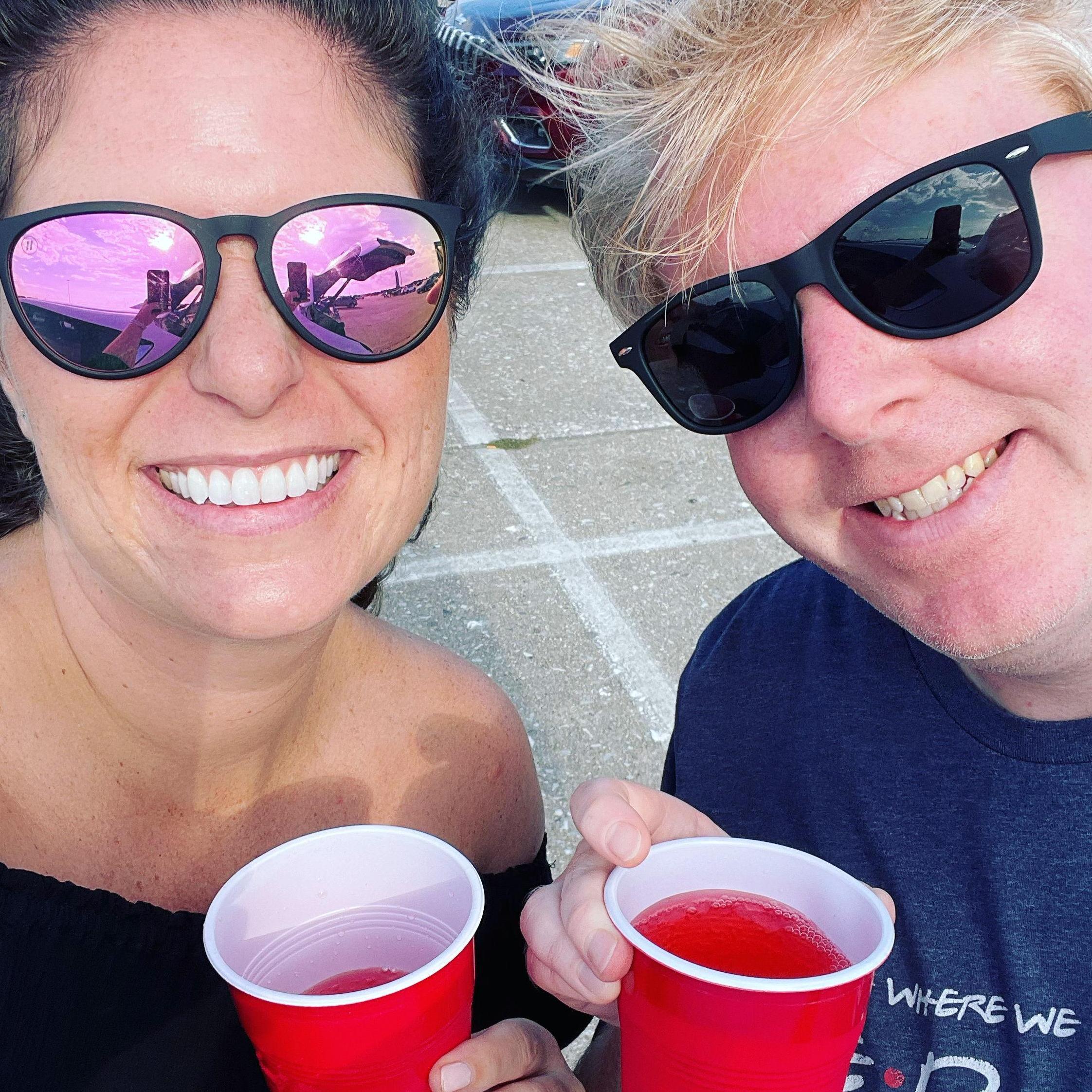 Tailgating for Rod Stewart at Jones Beach.