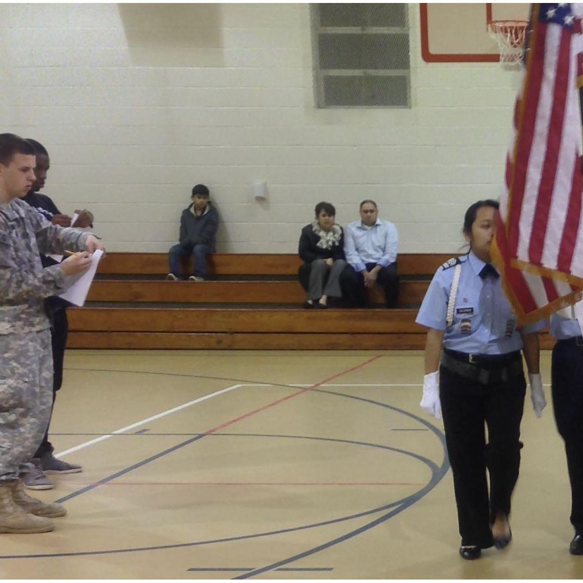 december 2013. my jrotc mentor. i feel like a child bride now.