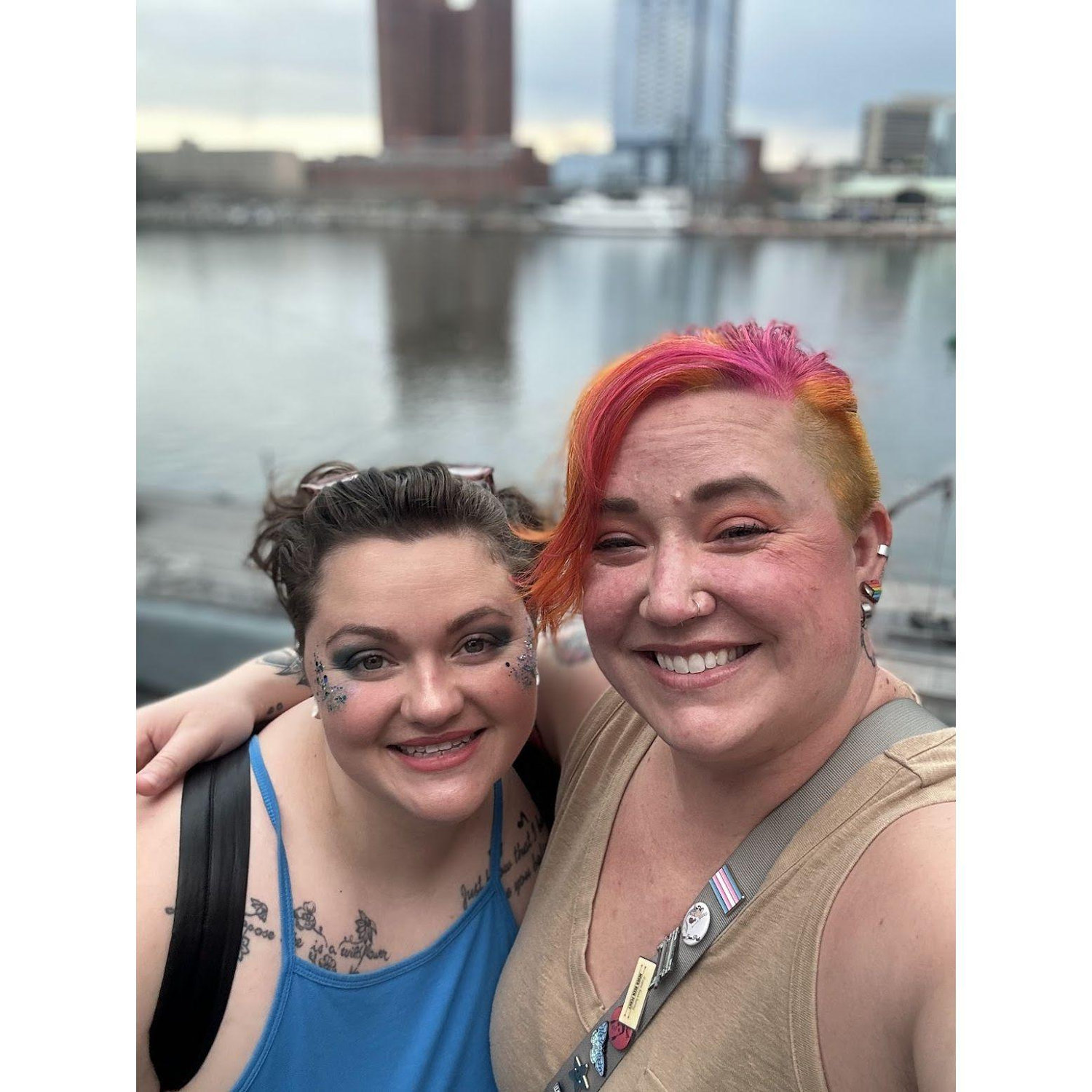 Tea's birthday at the National Aquarium