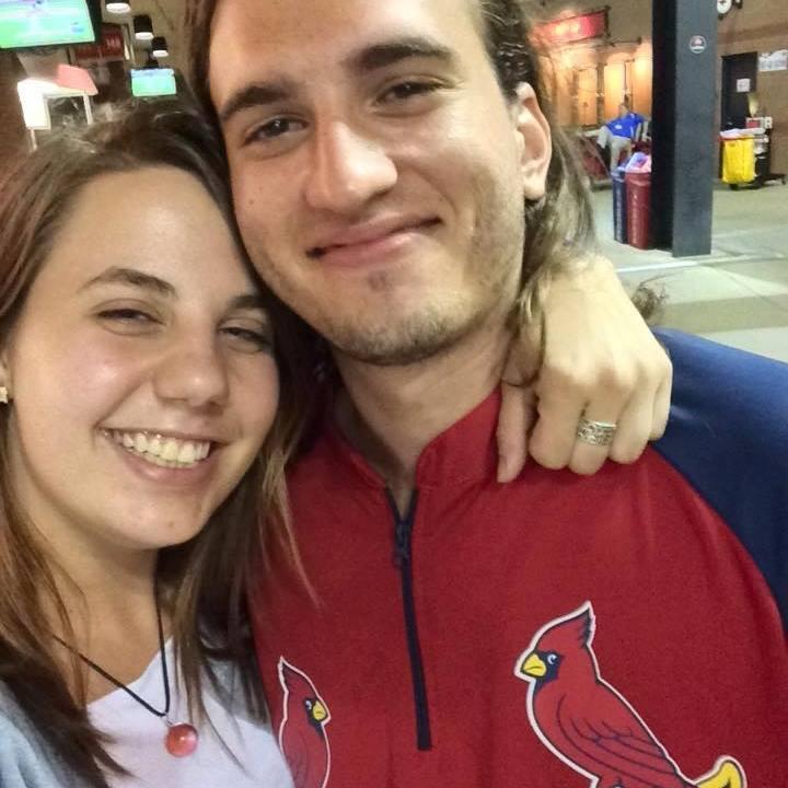 Daniels first cardinals game.