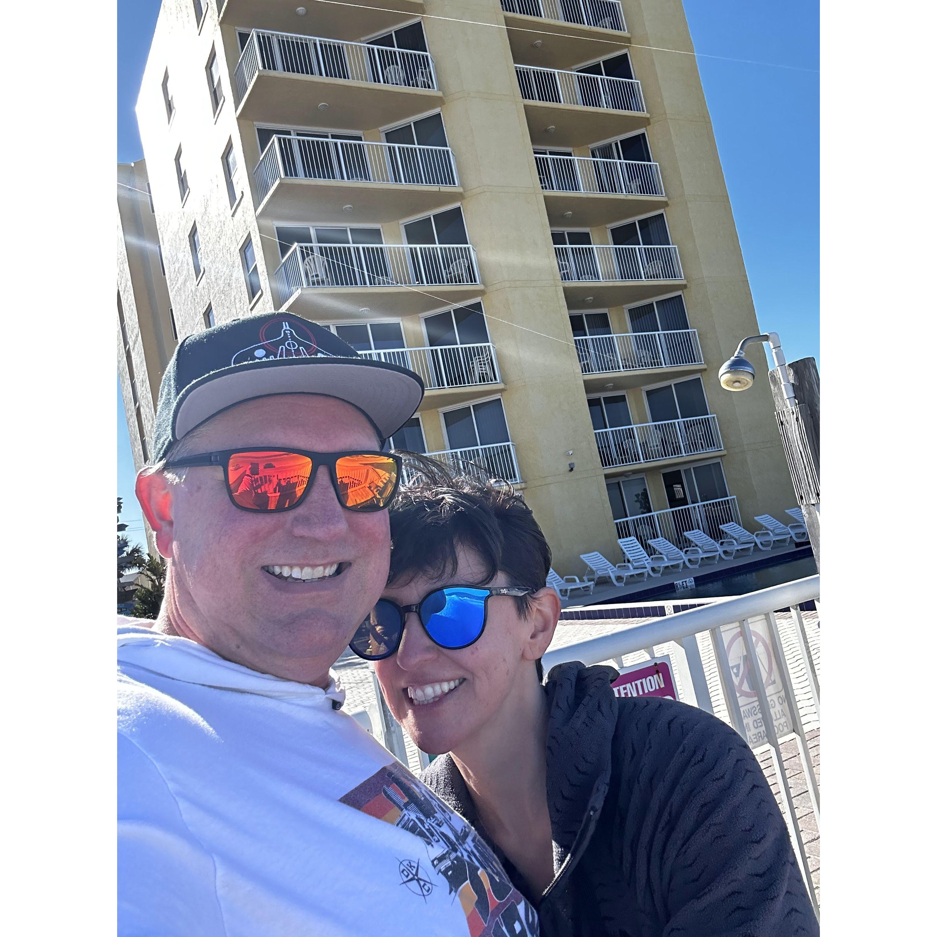 She said yes! New Smyrna Florida 2024