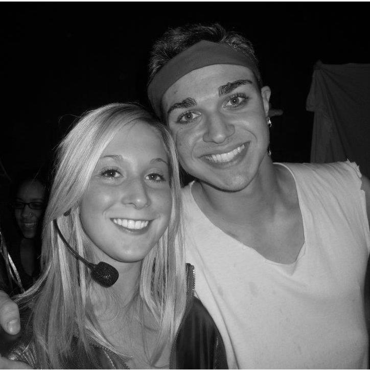 Our first photo together - Halloween 2011.