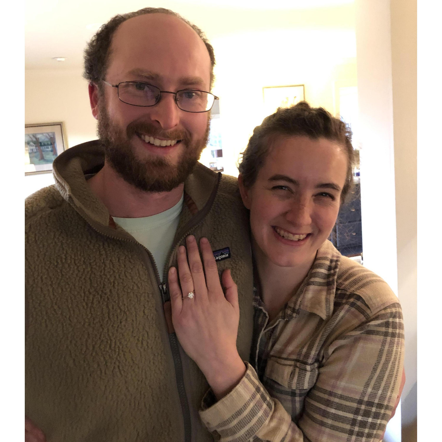 He proposed at Wingfield Farms. December 2019.