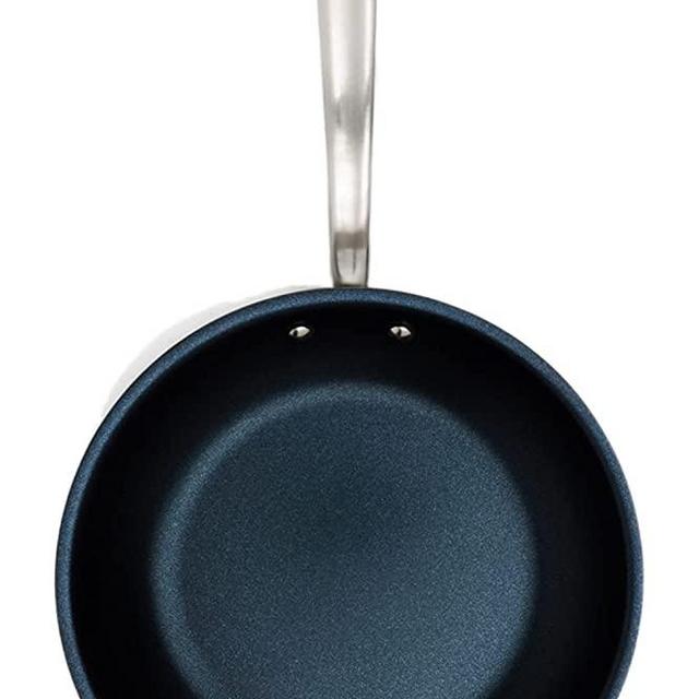 Made In Cookware - 8" Non Stick Frying Pan (Harbour Blue) - Stainless Clad 5 Ply Construction - Made In Italy - Professional Cookware - Made Without PFOA