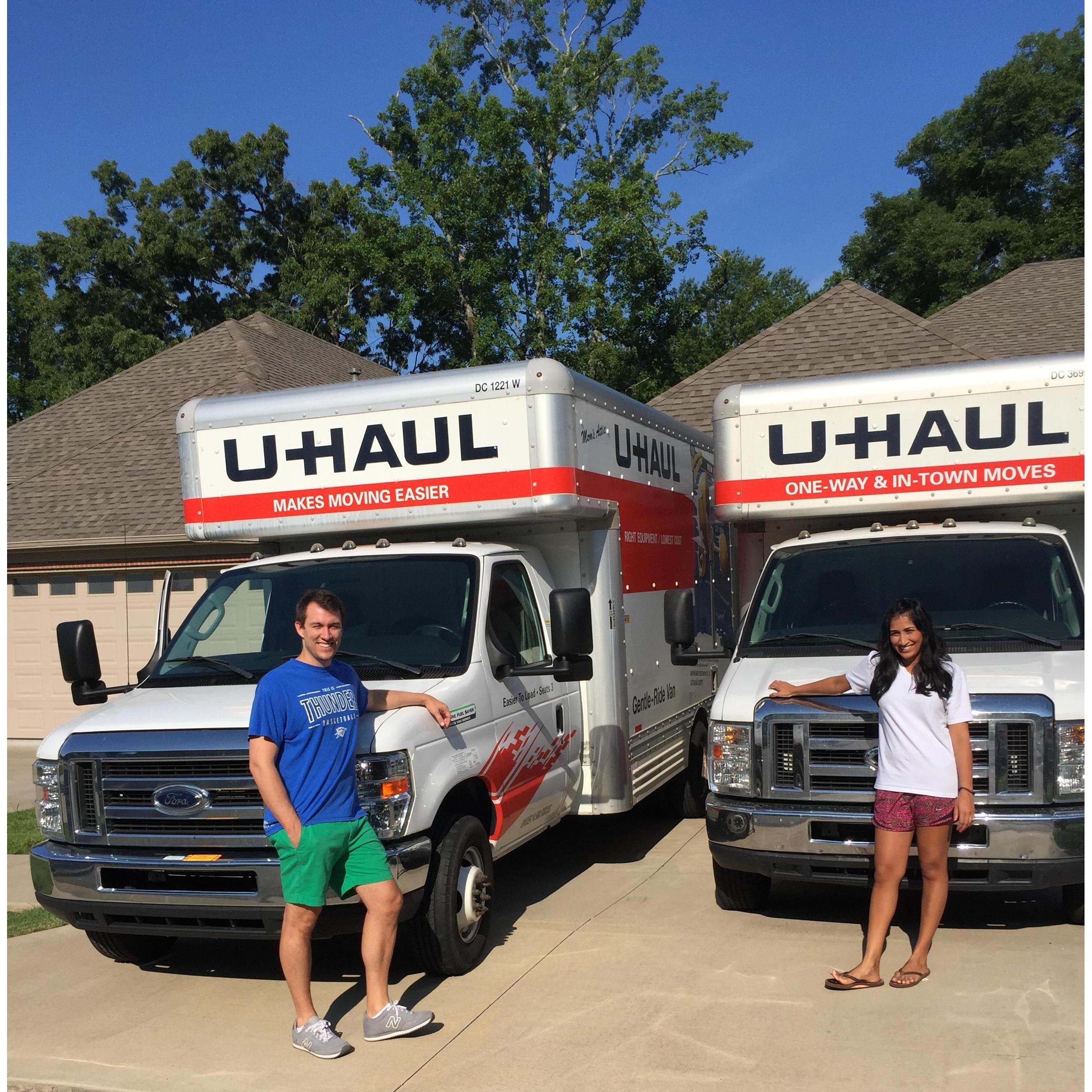 Right before we had to leave Little Rock and take our U-Hauls in the separate directions of New Orleans and Boston!