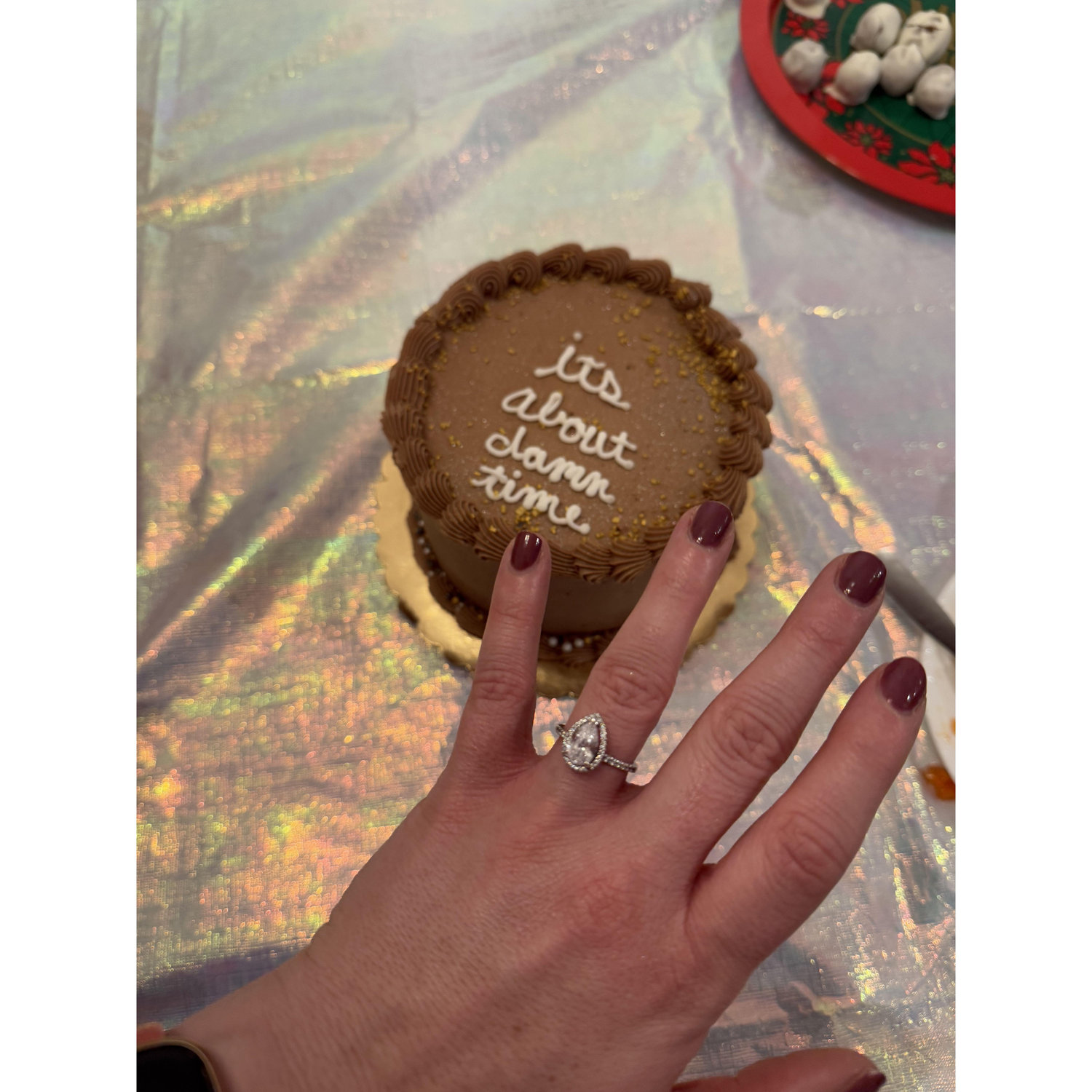 To the engagement