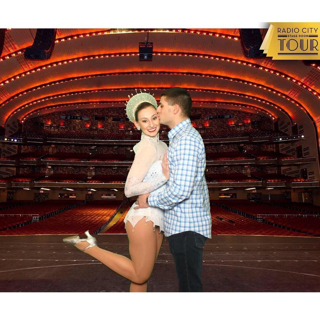 Bring you boyfriend to work day at Radio City Music Hall