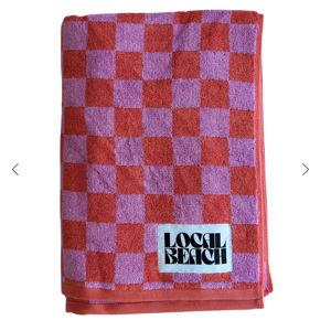 Coral/Lavendar Towel