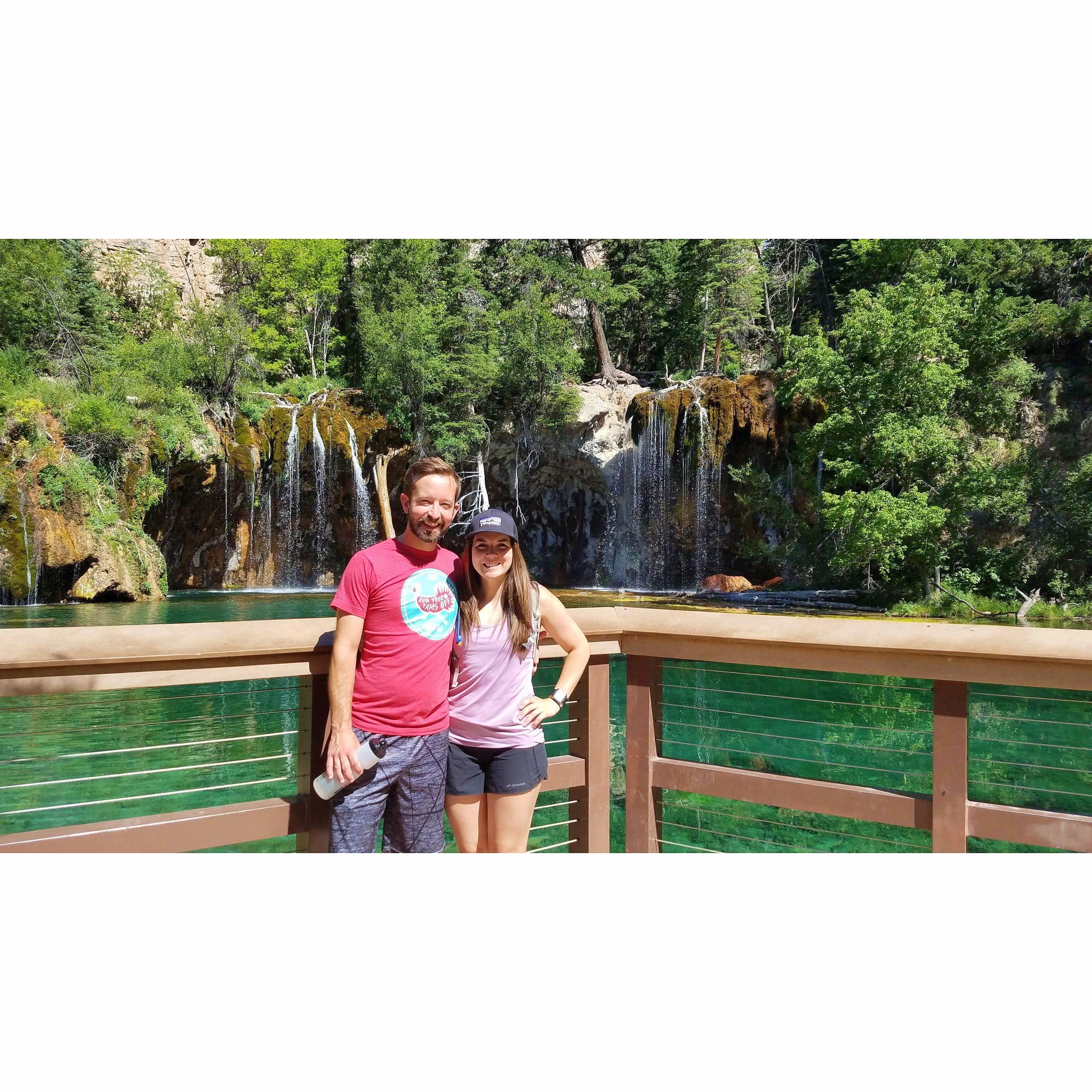 Visiting the crystal clear waters of Hanging Lake in Colorado (June 2018)