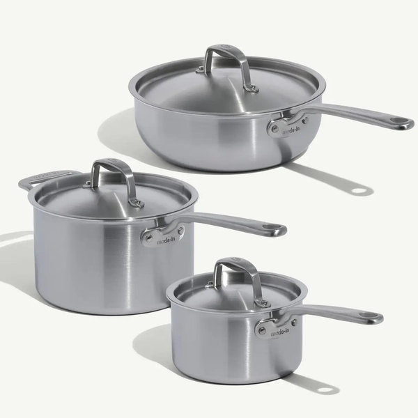 Stainless Saucepan Set