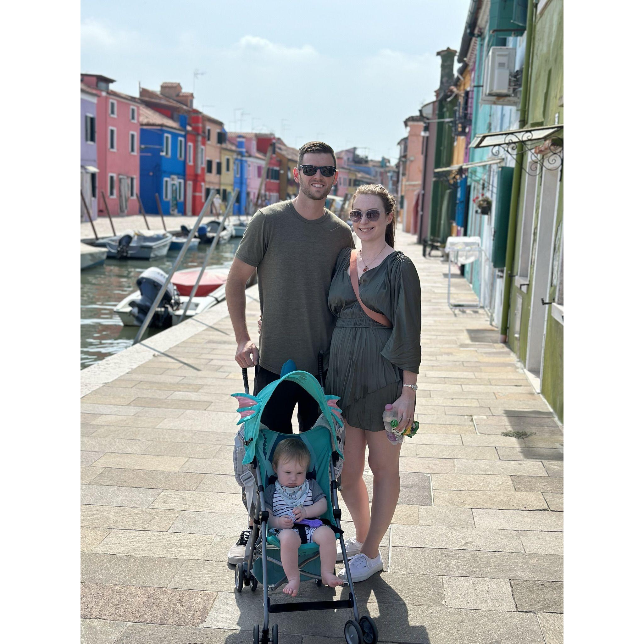 Burano, Venice Italy September 2023