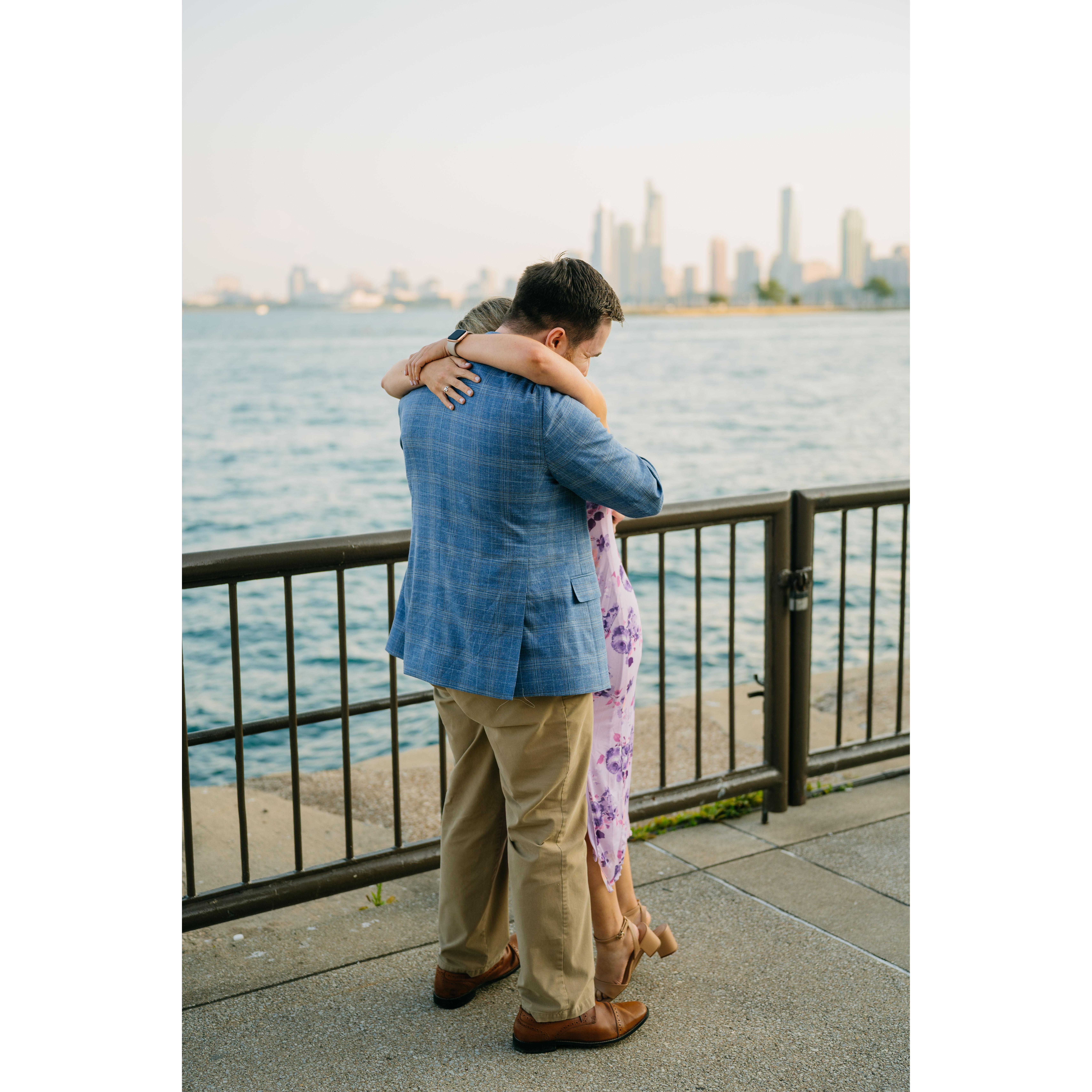 july 11, 2024- our ninth anniversary and the day we got engaged!