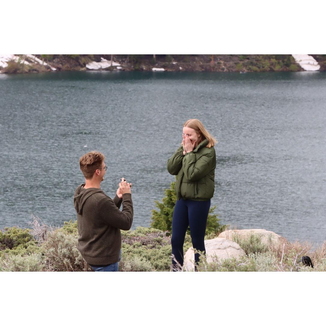 Our engagement in Mammoth Lake, California 💍 June 2023