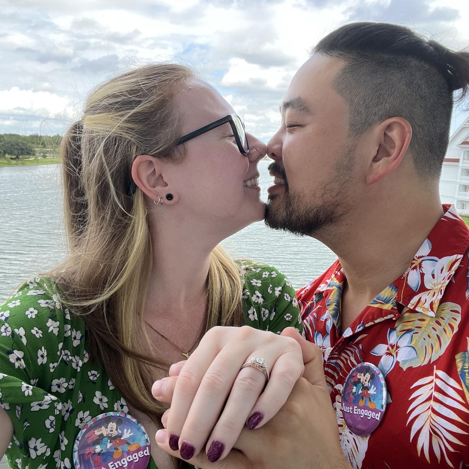The day we got engaged on our 6 year anniversary. September 1st 2023.