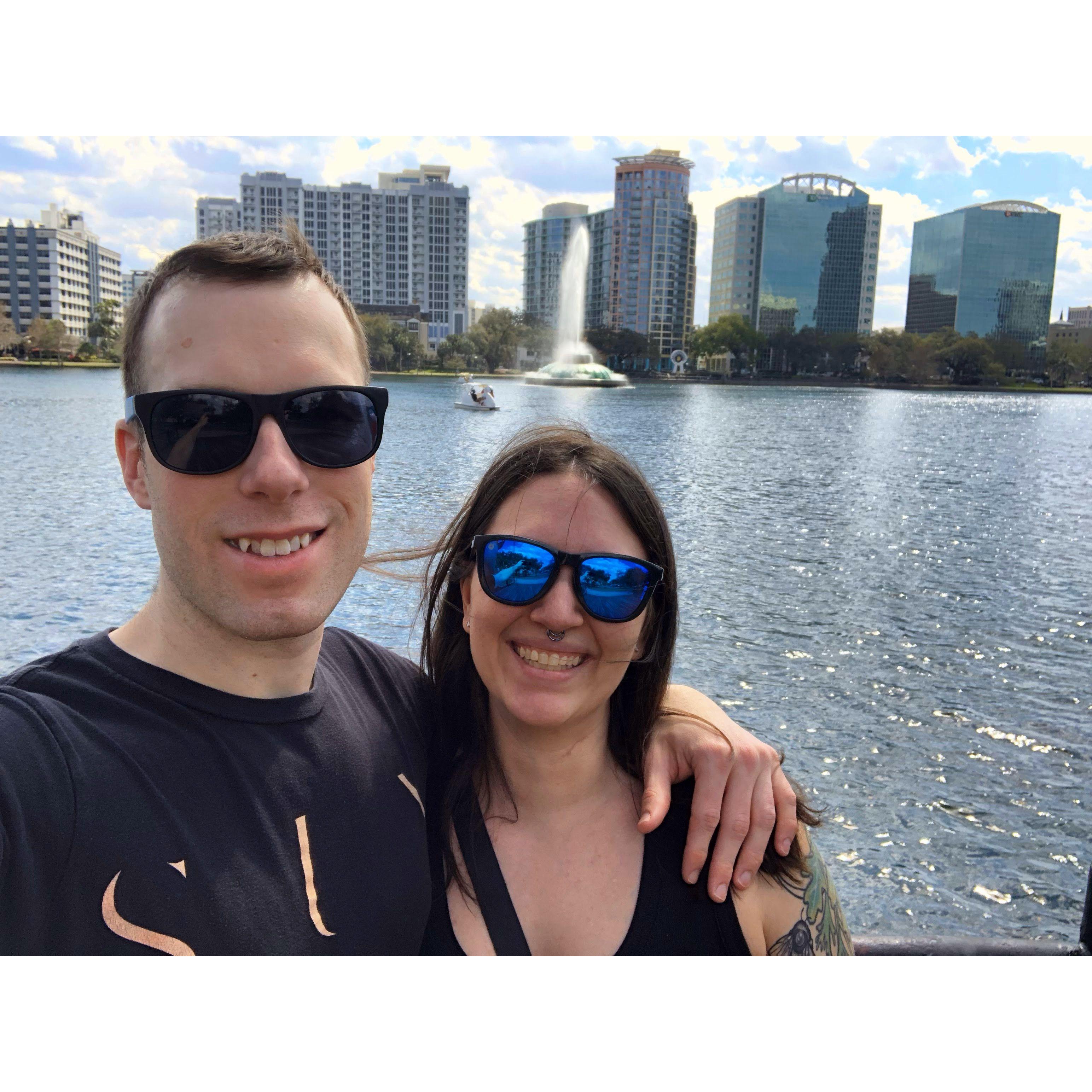 Alex wanted to show Sarah how great Orlando is