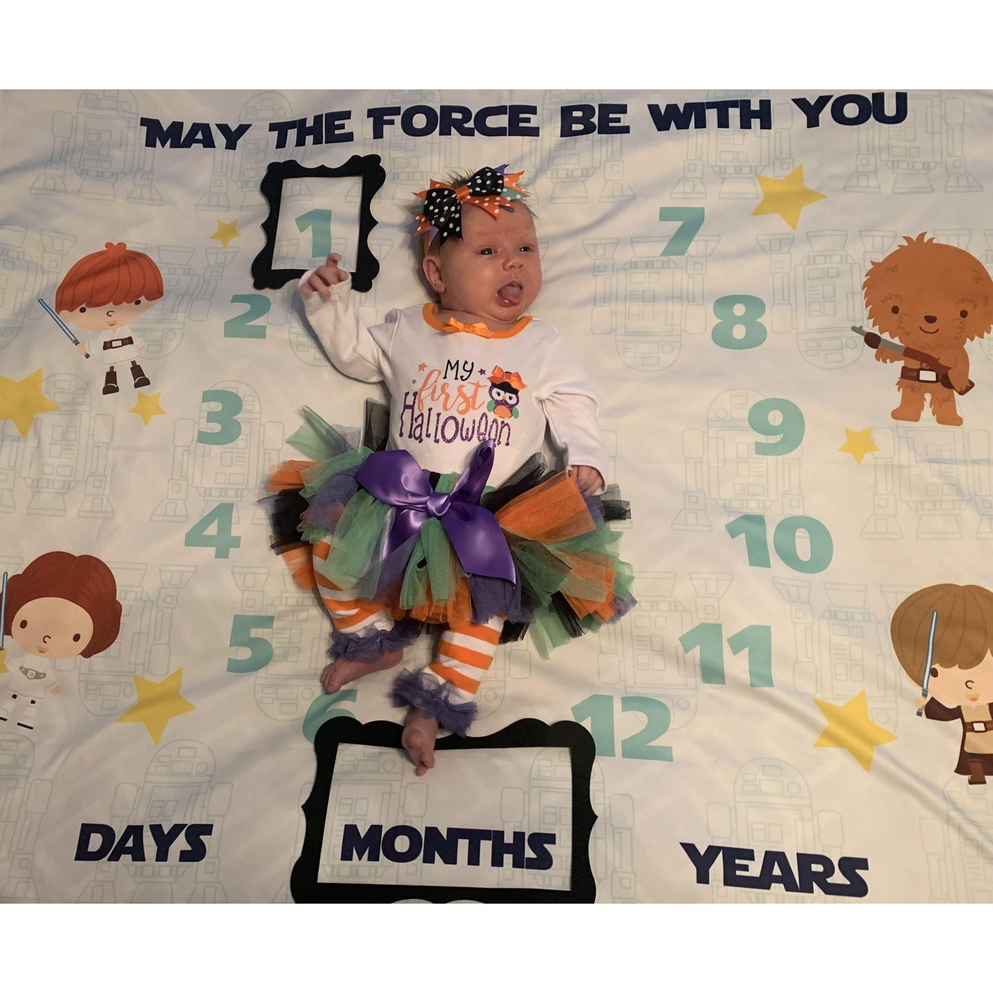 First Halloween! Month 1 !