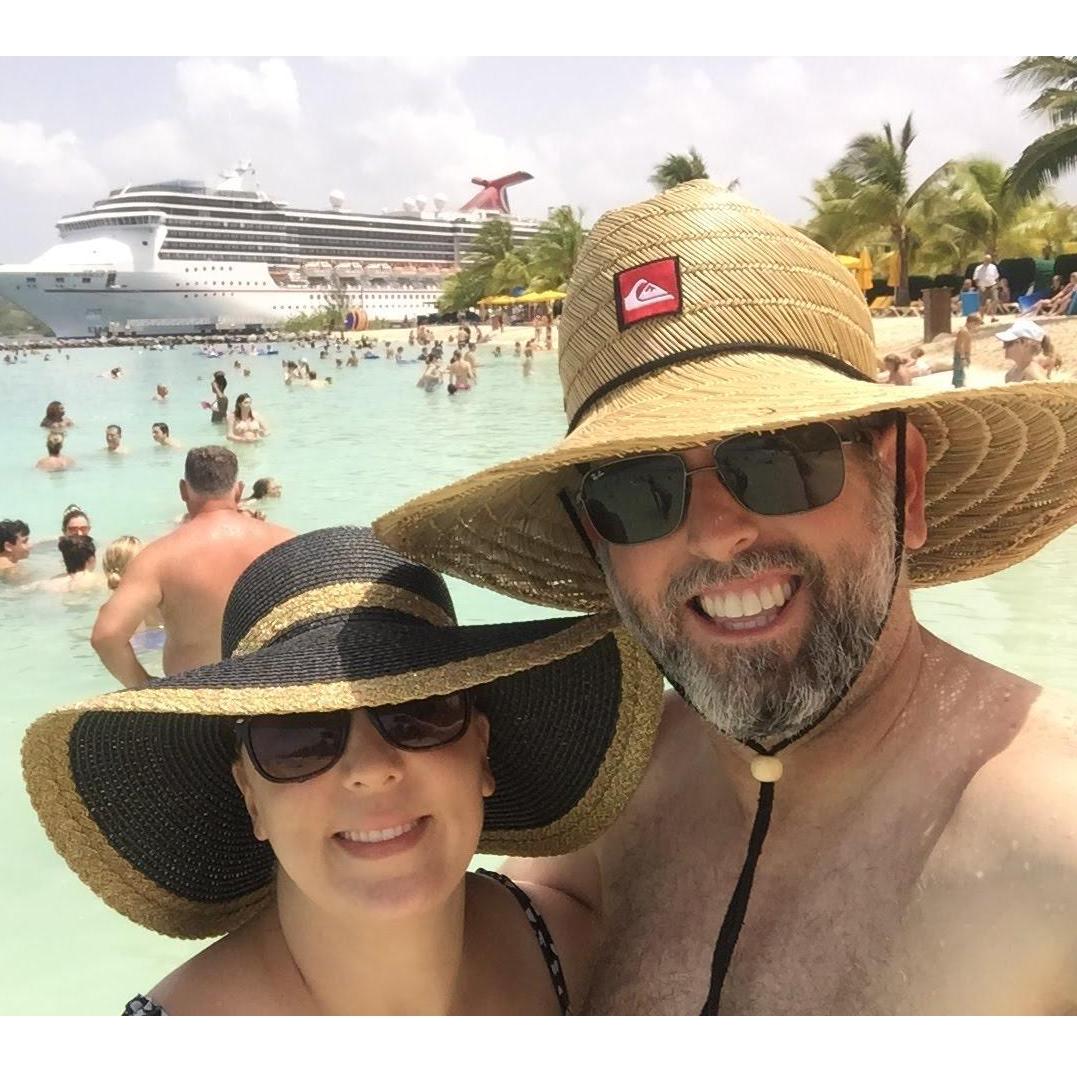 We work hard so on our vacations we get to play hard!